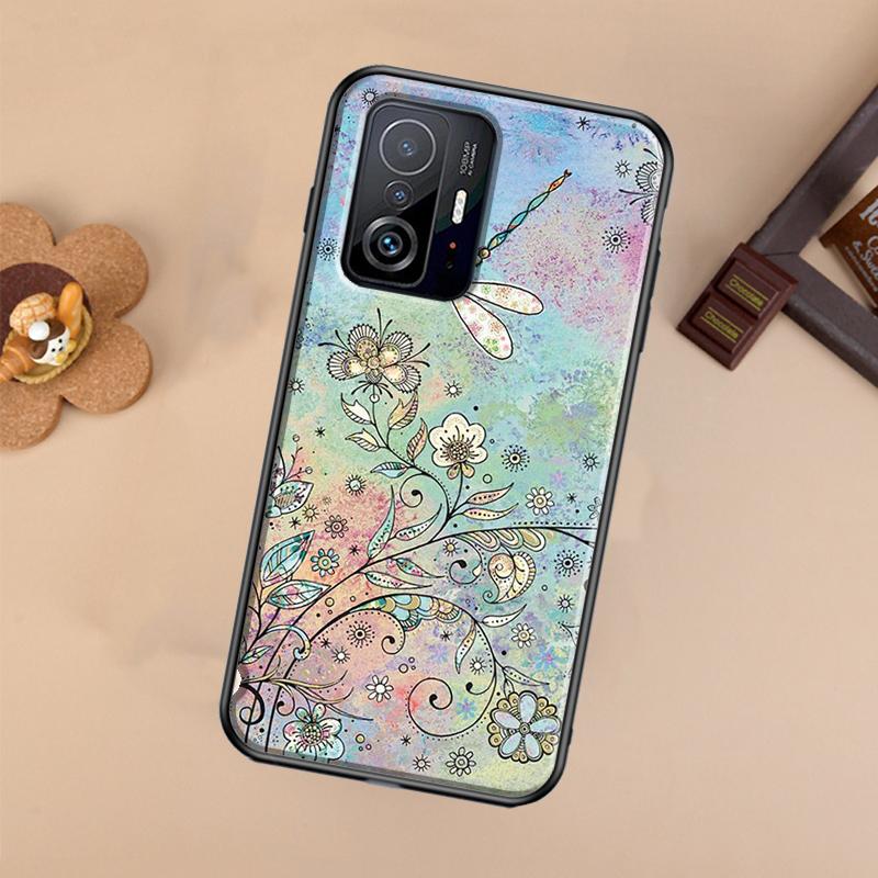 Dragonfly Animal Art Case For Xiaomi POCO X7 X6 Pro X3 X5 M6 F3 F5 F6 Pro 11T 12T 13T 14T Pro 13 14 Ultra Cover