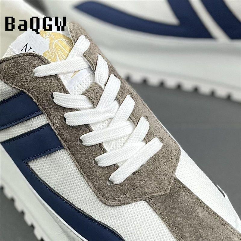 Fashion Chunky Sneakers Mesh Breathable Fashion Men Shoes Designer Increased Platform Male Vulcanize Luxury Walking Shoes Sport Trainers
