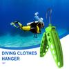 Heavy Duty Hanger Foldable Multipurpose Hanger Plastic Portable Rustproof Surfing Gear Snorkeling Accessories