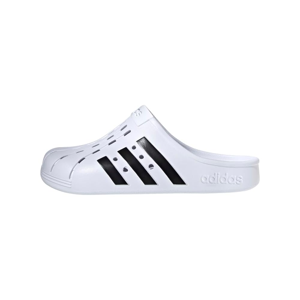 Adidas Adilette Clog Footwear White/Core Black 25.5 cm