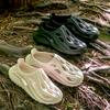 1pair Men Breathable Non Slip Slippers Thick-Soled Soft Sandals Fashion Comfortable Slides Beach Shoes Wading Clogs
