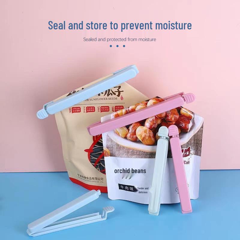 Durable Plastic Food Bag Sealing Clip - Moisture-Proof Fresh-Keeping
