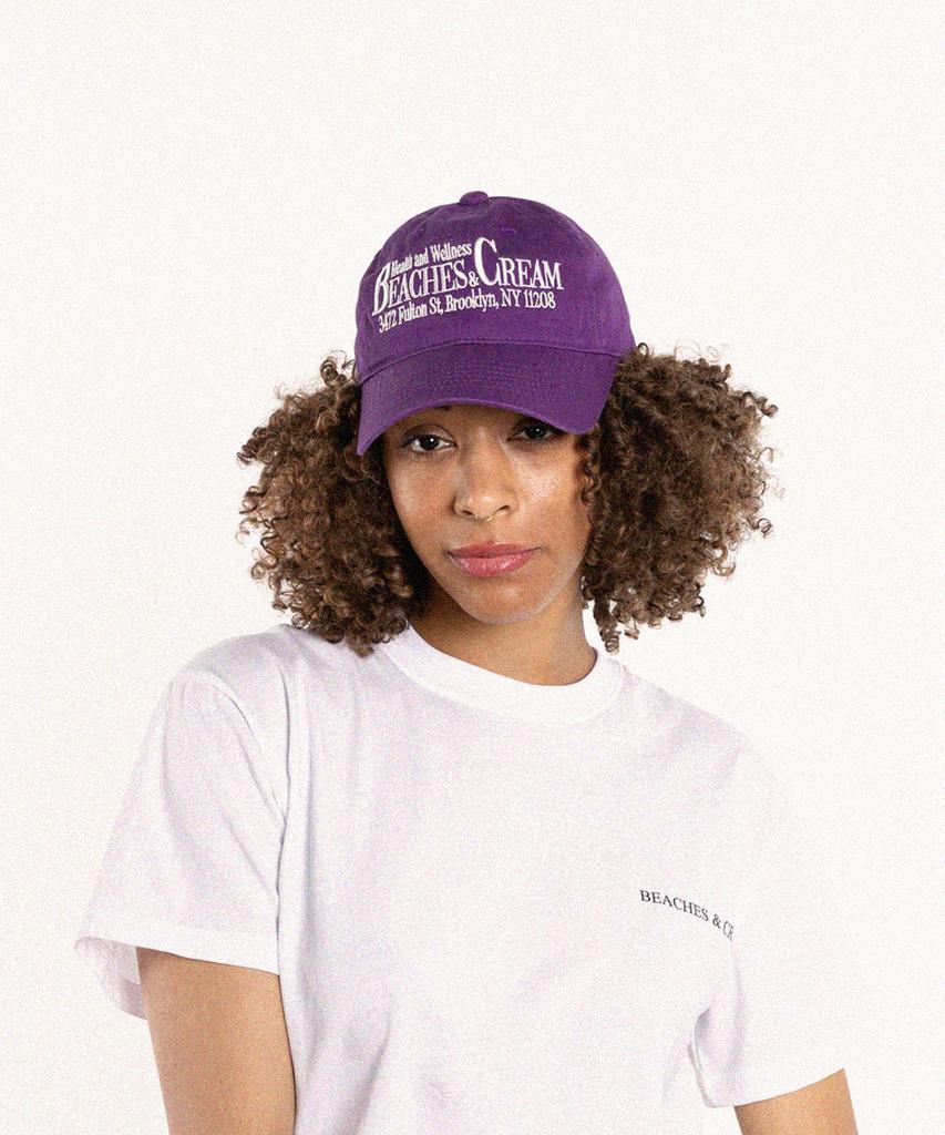 Bichiseuaenkeulim Health And Wellness Ball Cap-Purple