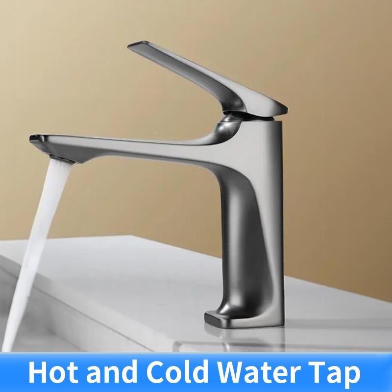 

Высококлассный смеситель для ванной комнаты, горячий и холодный, для раковины, латунный сердечник, смеситель против брызг, для умывальника в ванной комнате, сантехника для раковины в ванной комнате, кран