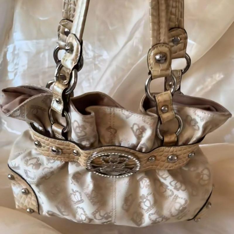 Ancient Sweet and Cool Style Millennium Spice Girls 2 Simple and Versatile Underarm Bag Large Capacity Commuter Bag