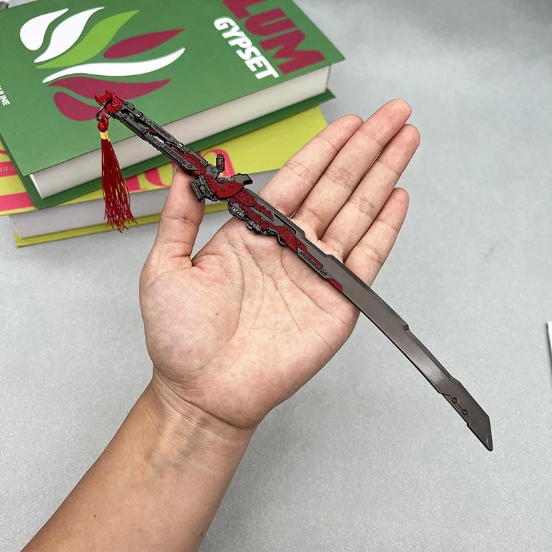 26cm Ghostrunner 2 Game Replica Metal Sword Model 1:6 Action Figure Accessory Collectible Desktop Decoration Toy Boy Gift