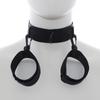 Nylon Erotic Restraints Kit Handcuffs Collar Slave Bondage  Bondage Back Open Leg Cuffs Sex Bondage Adult Toys for Couple