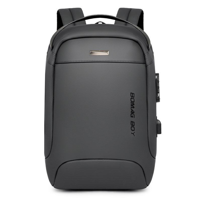 

Многофункциональный модный рюкзак для деловых поездок с настраиваемым логотипом серый