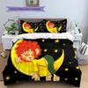 Meister Eder und sein Pumuckl Pattern Bedding,Quilt Set Quilt Cover Pillowcase Home Birthday Gift(1 * duvet cover + 2 * pillowcase, without core)