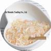 Creamy Cloud Spiral Twist Glass Beads for DIY Bracelets & Necklaces