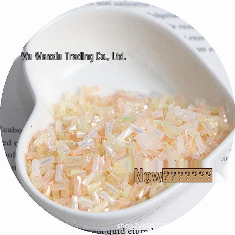 Creamy Cloud Spiral Twist Glass Beads for DIY Bracelets & Necklaces