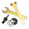 5Pcs Cutting Disc Polishing Wheel Metals Handle Holder Adapter Drill Adapter Universal Drill Adapter with Flange Nut PartsKit