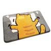 Plush Surface Cartoon Floor Mat Wear-resistant Bathroom Mat New Cashmere Floor Mat  Entrance Door