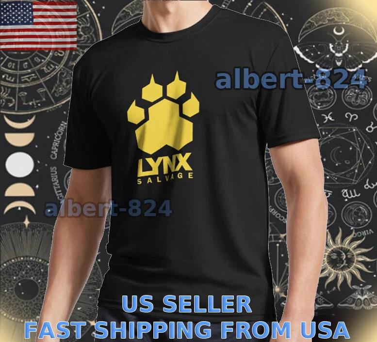 NEW SHIRT LYNX SALVAGE CORP YELLOW LOGO T shirt FUNNY AMERICAN SIZE S TO 5XL M