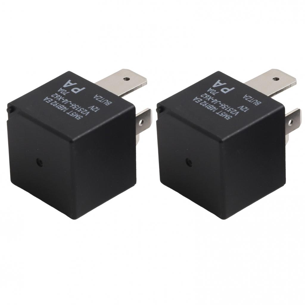 4 Pin Car Relay Black High Quality New Replacement