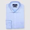 Solid Blue Regular Fit Shirt Cdsq3b3102b0