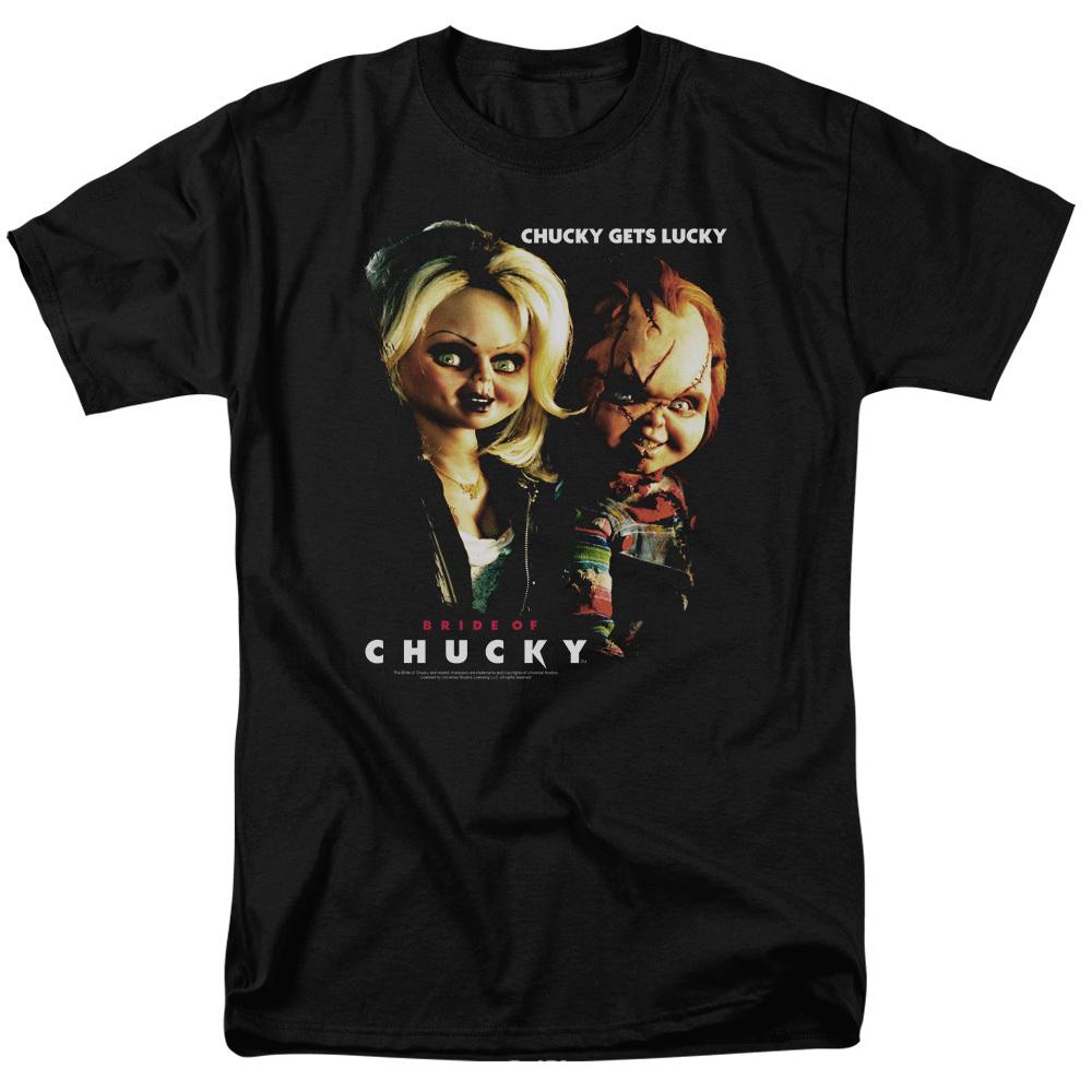 

Bride Of Chucky Chucky Gets Lucky T-Shirt Sizes S-4XL NEW L
