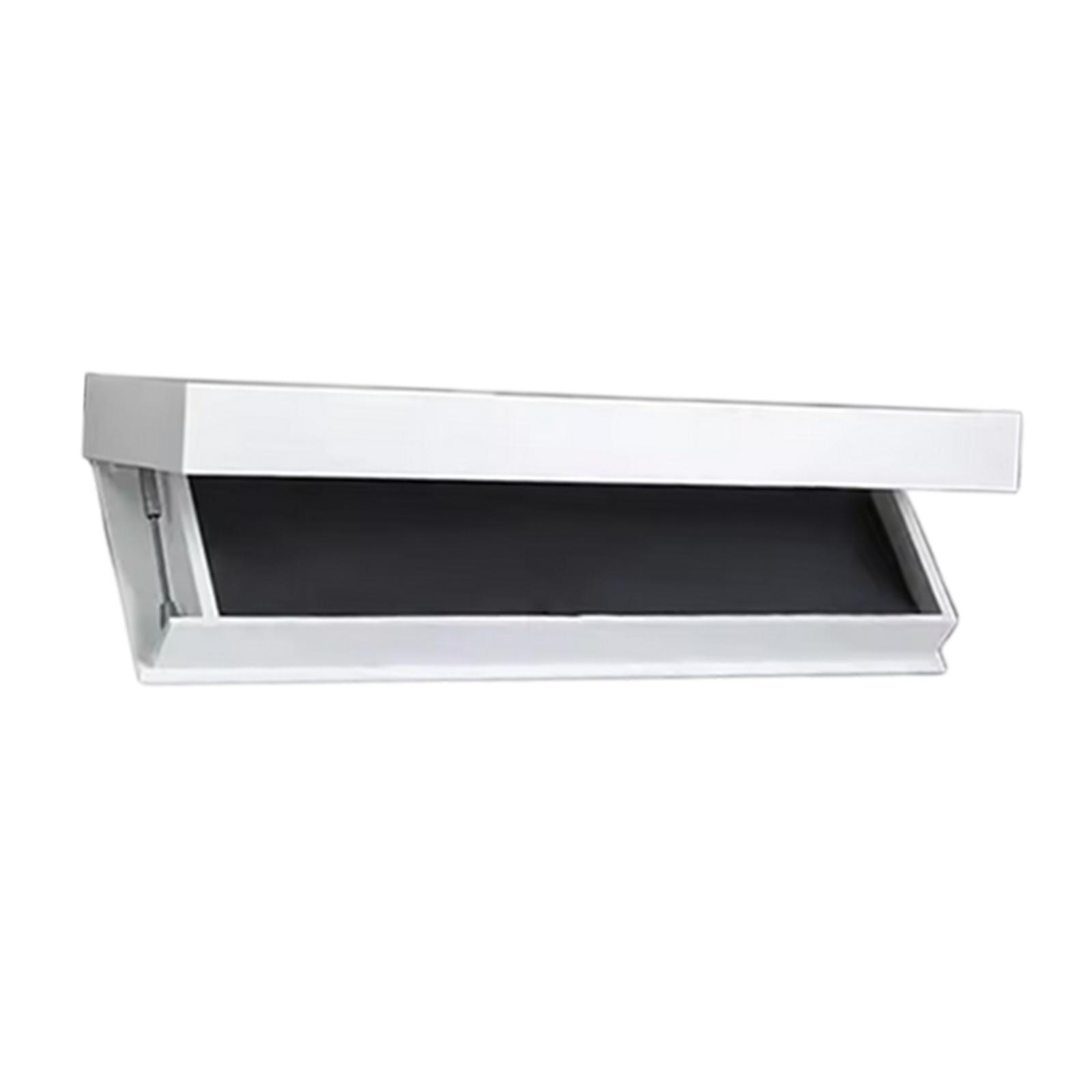 Schwebendes Regal mit Geheimfach Wandmontage Schublade für Wohnzimmer Holz Versteckregal Wandmontiertes Schrankregal weiß