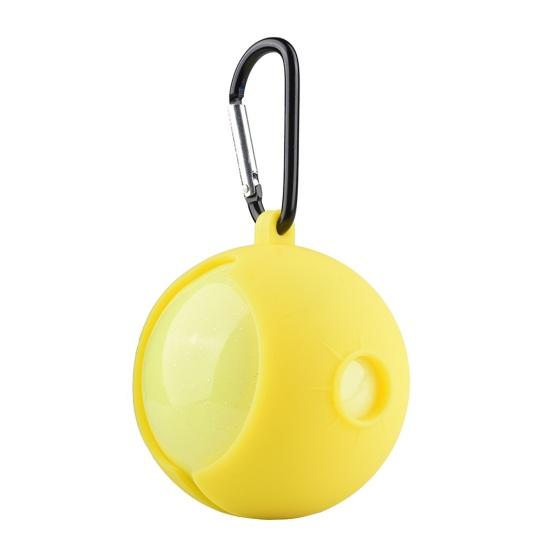Yousheng Silicone Golf Ball Cover with Carabiner, Portable Standard Golf Ball Holder, Golf Ball Carrier Protective Sleeve, Golf Accessories, Gift for