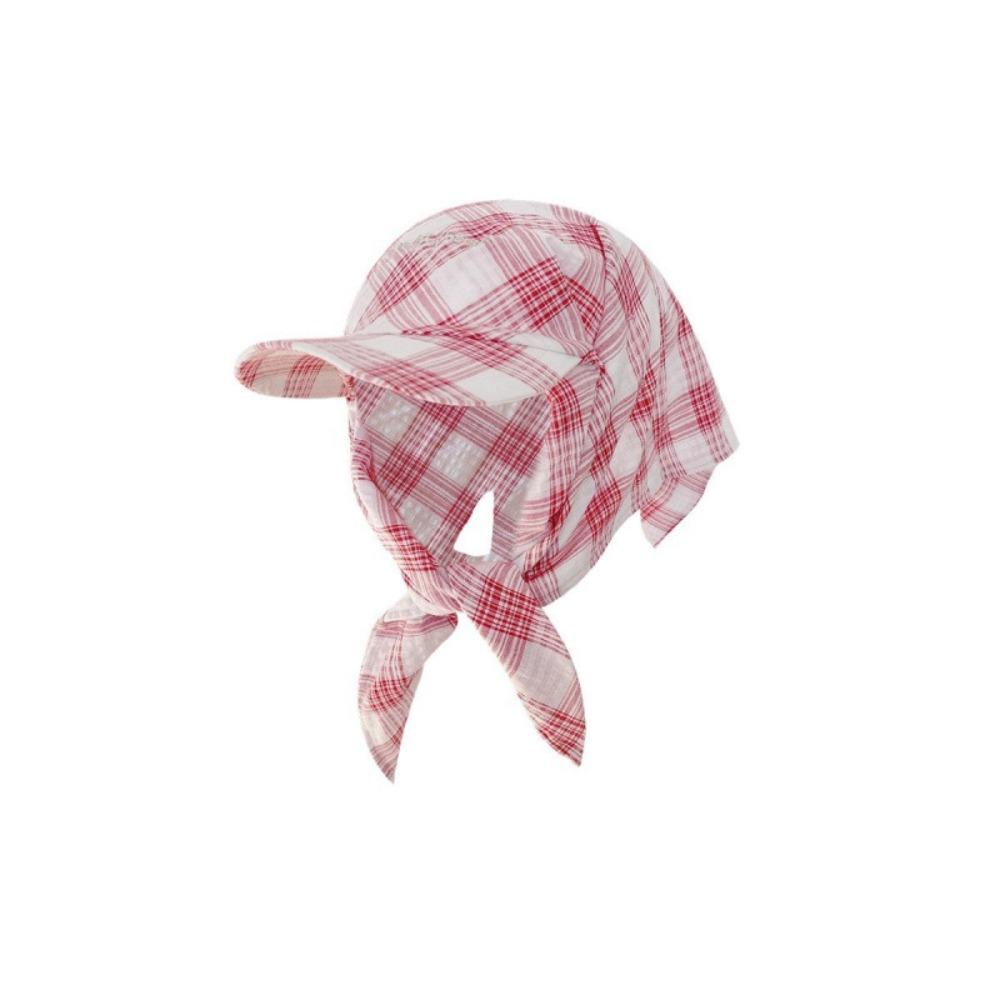 Korean Style Headscarf Baseball Cap Jennie Same Style Peaked Cap Sunscreen Beach Hats  Sports