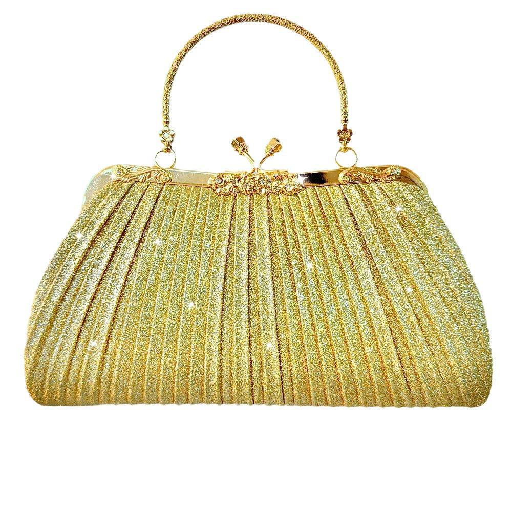 Strass Quaste Umhängetasche Abendtasche - Damen Clutch Handtasche