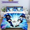 3pcs Soccer Duel Japan Vs Argentina Bedding Set, Includes One Quilt Cover and Two Pillowcases, Bedroom and Guest Room Decoration. T7231129