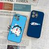 A-Animated D-Doraemon Phone Case For IPhone 17 Ari 16 E Pro Max 15 14 13 Mini 12 Pro 11 XS Max 7 8 Plus Black Soft Shell