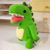 Cartoon Kreativ Gestrickte Tier Plüschpuppe Gestrickter Elefant Oktopus Hai Fuchs Dinosaurier Kaninchen Bär Schildkröte Beruhigungsspielzeug Für Kinder