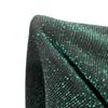 1meter Dark Green Color Bright Silk Fabric Peacock Green Color Star Sparkle Fabric for Halloween Christmas Decor
