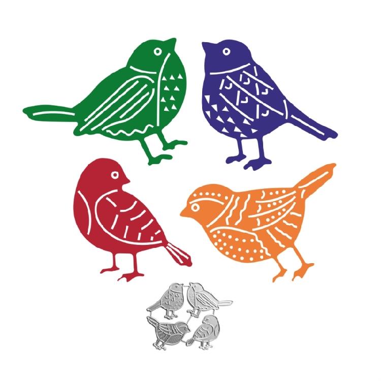 Metal Cutting Dies Balloon Bird Card Embossing DIY Photo Album Template Mold