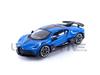 TrueScale Miniatures MINI GT Bugatti Divo Blau Bugatti Fertigmodell 1/64 (Linkslenker)