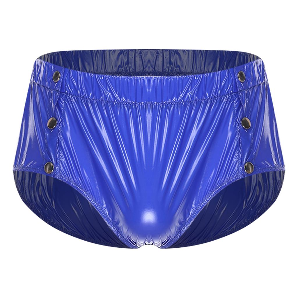 Mens Waterproof Incontinence Diaper Cover Side Pressing Button Tear Away Washable Adaptive Underwear Elderly Care