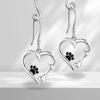 Ins Wind Cute Earrings Female, Cat Cat Paw Love Design Jewelry, Sweet Princess Internet Celebrity Wind Earrings