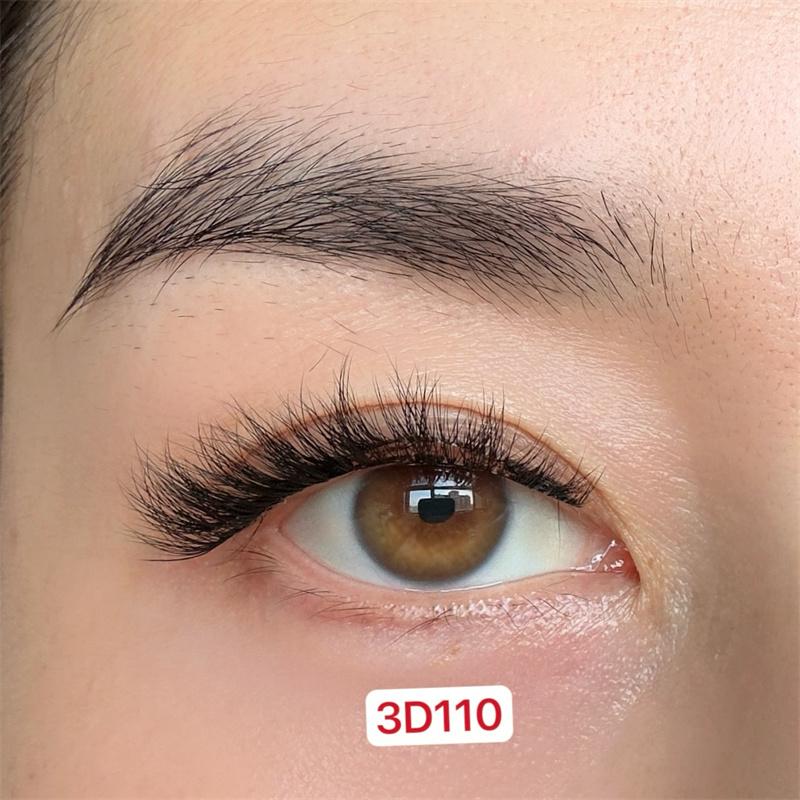 New Press on Magnetic Lashes Handmade No Glue No Eyeliner False Eyelashes Super Fine Quantum Magnetic Lashes Curler Set Crisscross&Mix