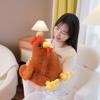 New 30cm/40cm Simulation Cock Plush Toys Stuffed Soft Chicken Dolls Animal Poultry Pillow Funny Home Cushion Decor Birthday Gift