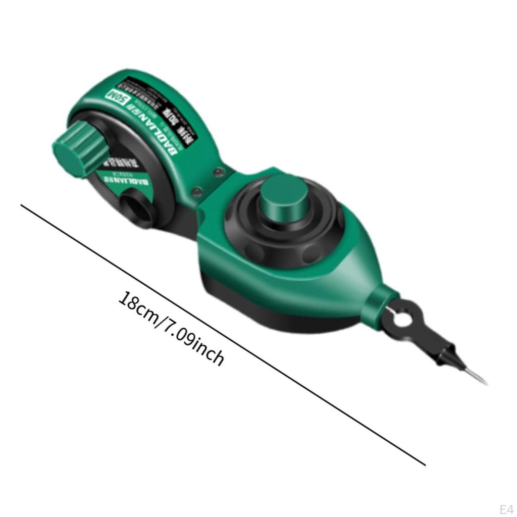 50M Chalk Line Scriber for Accurate Layouts In Carpentry