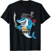 Pirate Shark Boys Halloween T-Shirt