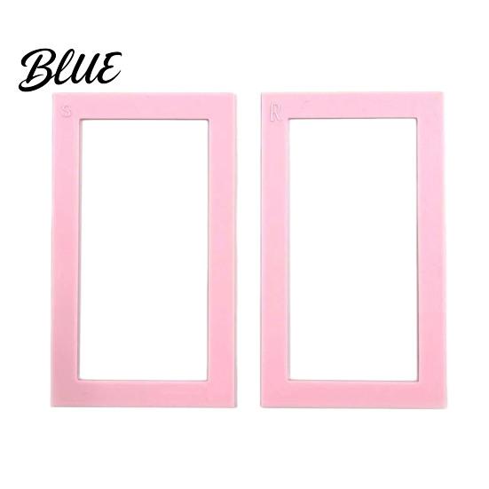 Rhinestone Art Hollow Frame 2Pcs Positioning Frame  Painting Alignment Tool & Fixing Straight Edge Ruler  DIY Crafts Accessories
