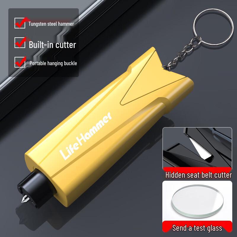 DAXTE Mini Emergency Car Safety Hammer & Window Breaker