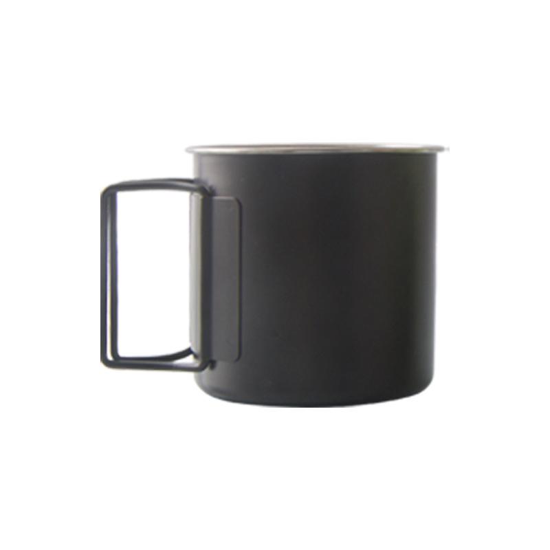 Portable Multi-color 304 Stainless Steel Folding Cup - Coffee, Beer, BBQ & Water