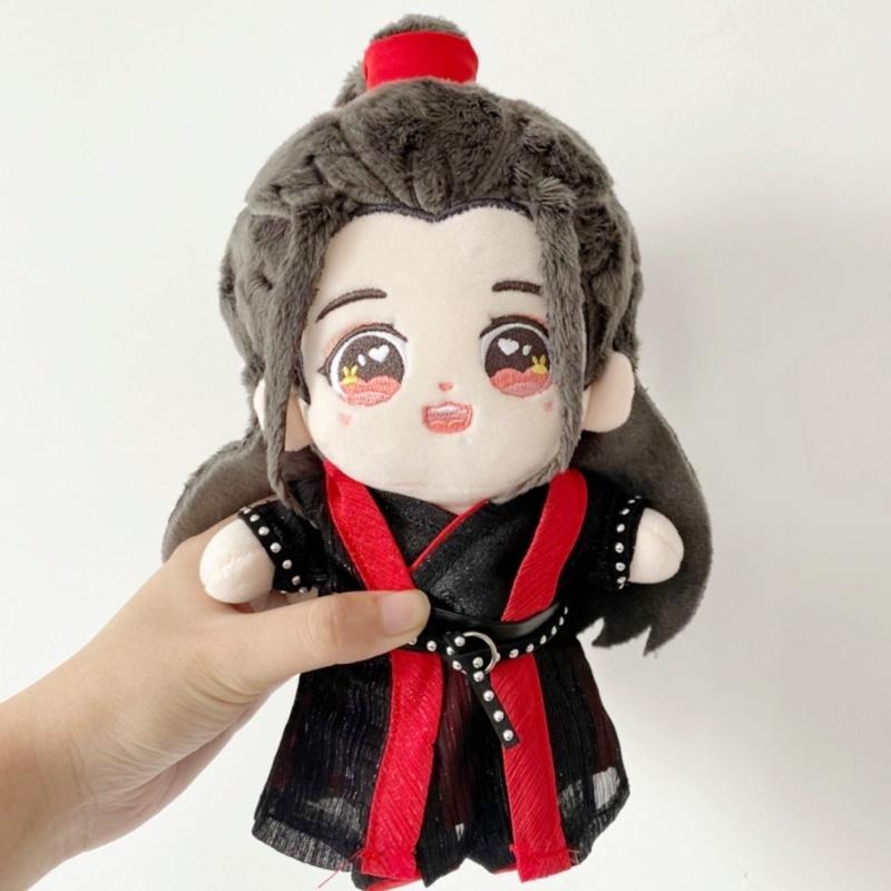 New Arrival 20Cm Mo Dao Shi Lan Wangji Wei Wuxian Plush Toys Anime Plush Cotton Dolls Kawaii Manga Stuffed Plushie Toys Gifts