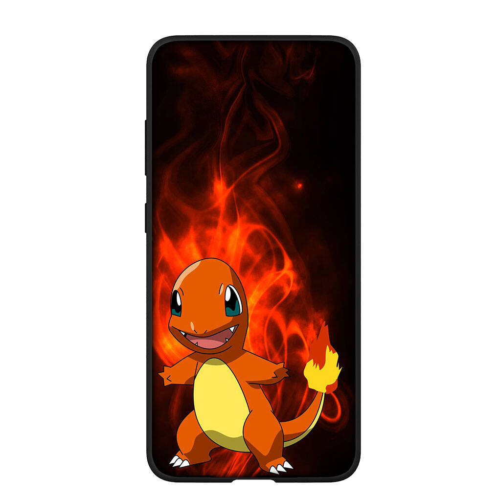 Case for iPhone 17 16 15 Plus Xiaomi Poco F8 F7 X7 X6 M8 C85 C75 C71 Redmi Note 14 12 11 13 Pro Max A4 14C 13C 15C Cartoon Charmander Pokemon Pikachu