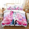 3D Druck Anime After the Rain Bettwäsche Set Jungen Mädchen Twin Queen King Size Bettbezug Kissenbezug Bett Jungen Erwachsene