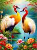 Animals 5D Diamond Painting Bird Red crowned Crane Diamond Inlay Set with Square/Round Embroidery DIY Home Decoration Gift