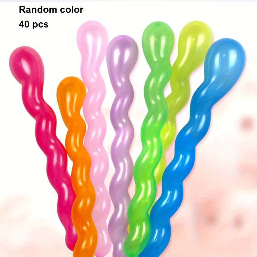 

100 Vibrant Spiral Latex Balloons—perfect for Joyful Celebrations, Holiday Decorations, and Adding A Touch of Fun To Home Decor! 100pcs