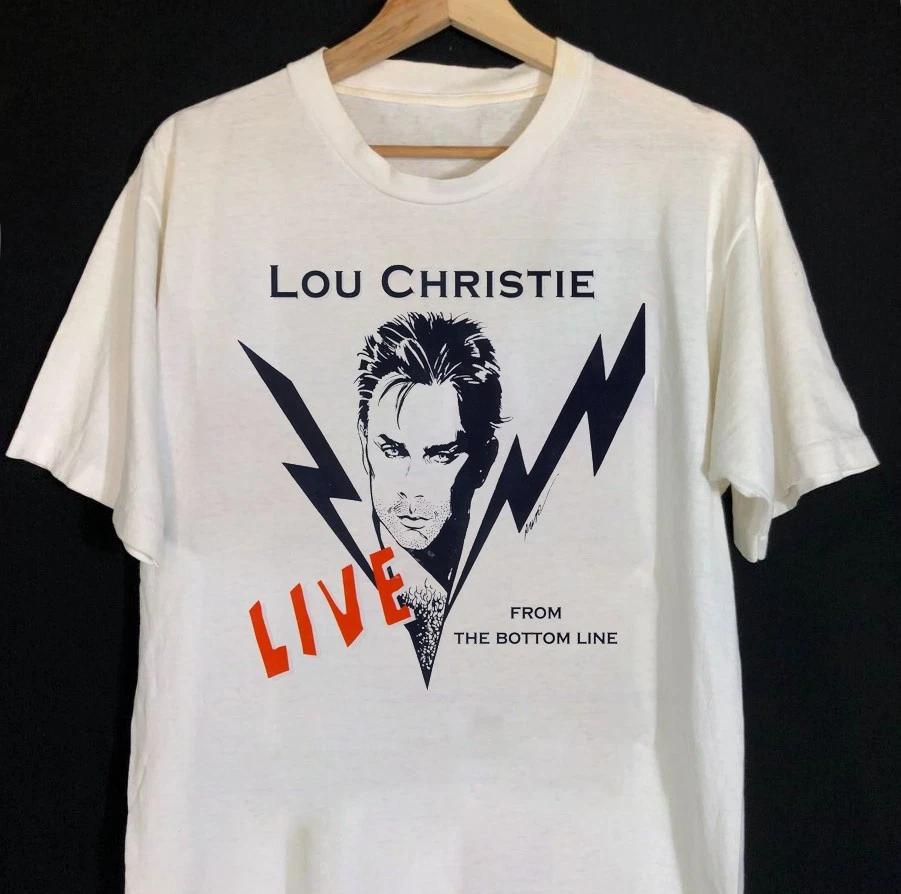 

Lou Christie Live From The Bottom Line T-shirt Unisex All Size S-5XL MC956 2XL