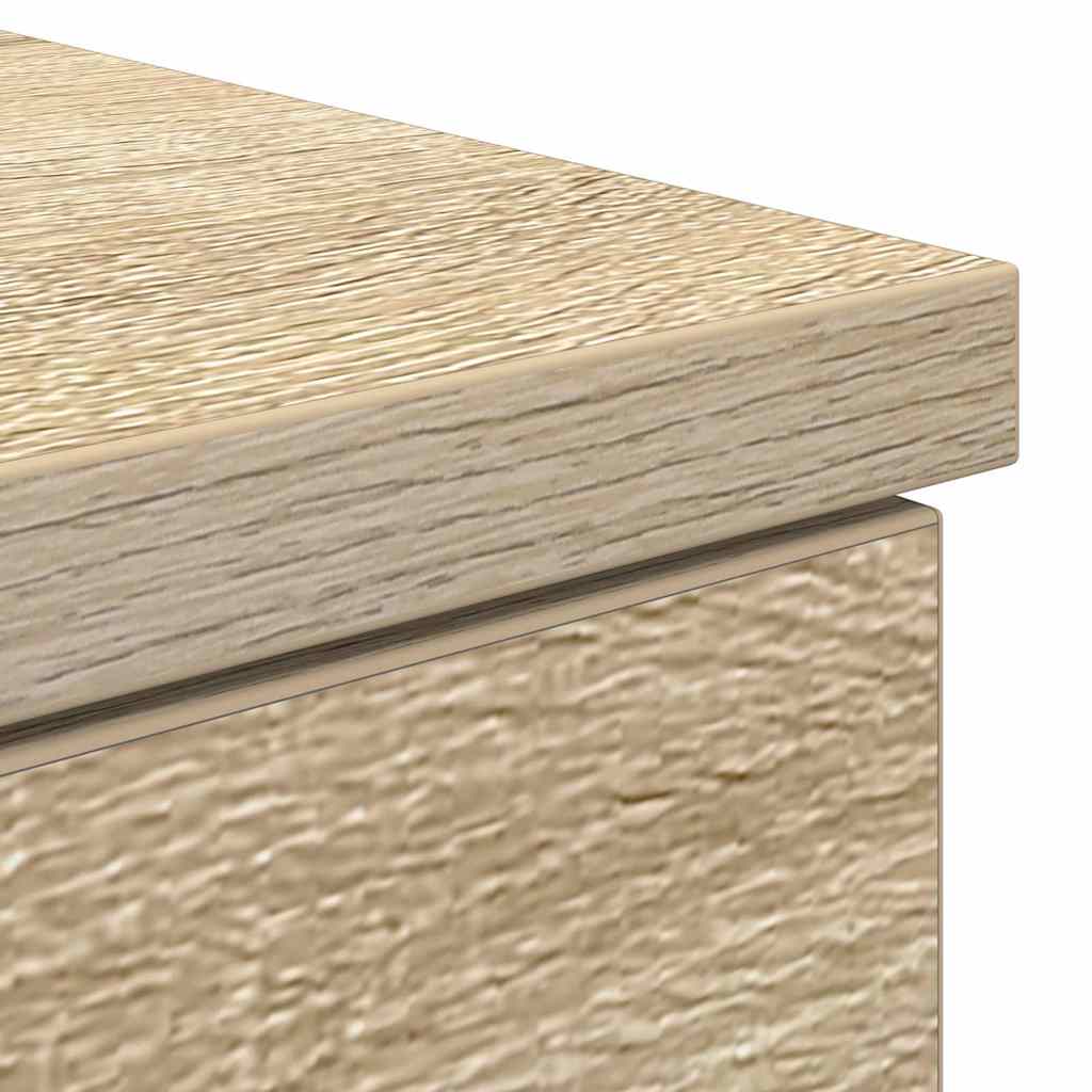 Desk in Sonoma Oak 140 x 49 x 76 cm Particleboard