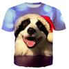 3D Leisure Printing Border Collie New Fashion Men/women T Shirt Tops Short Sleeve T-Shirt