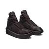Rick Owens DRKSHDW x Converse TURBOWPN Leather High Top Vintage Basketball Shoes Unisex Chocolate
