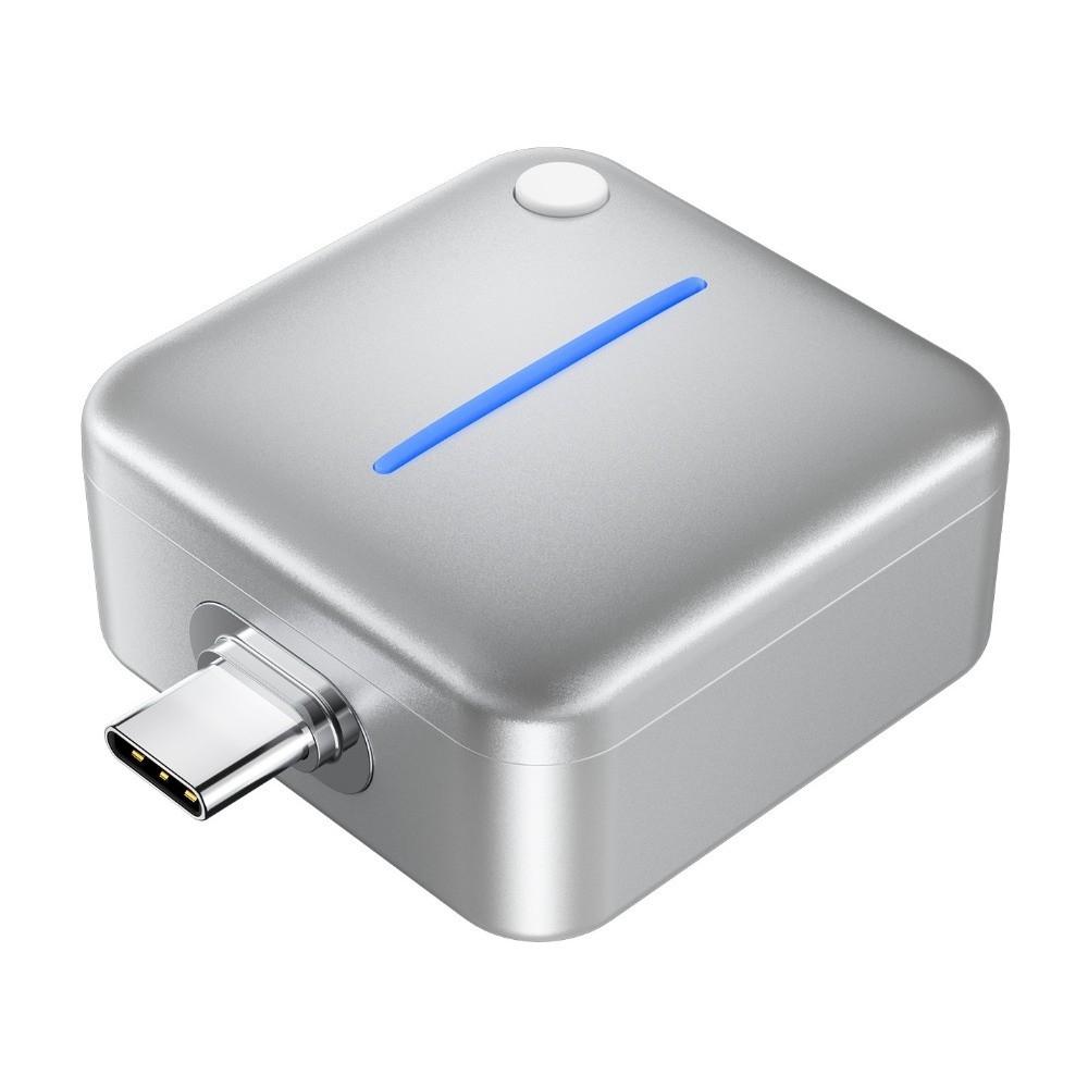 Type-C Auto Cut Off Charging Adapter Color Indicator Light Auto-Eject Charging Adapter Office Use